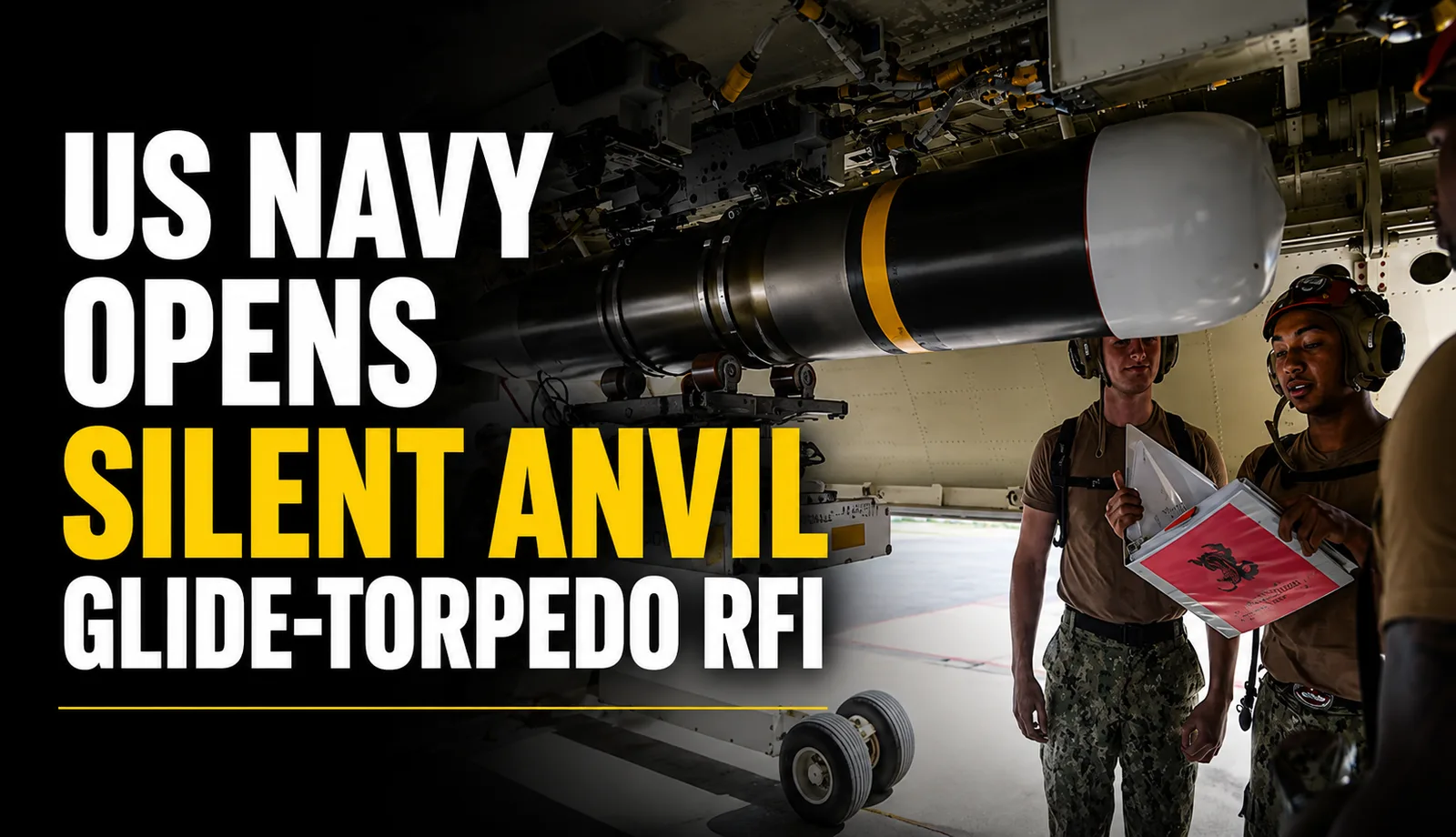 US Navy Opens Silent Anvil Glide-Torpedo RFI