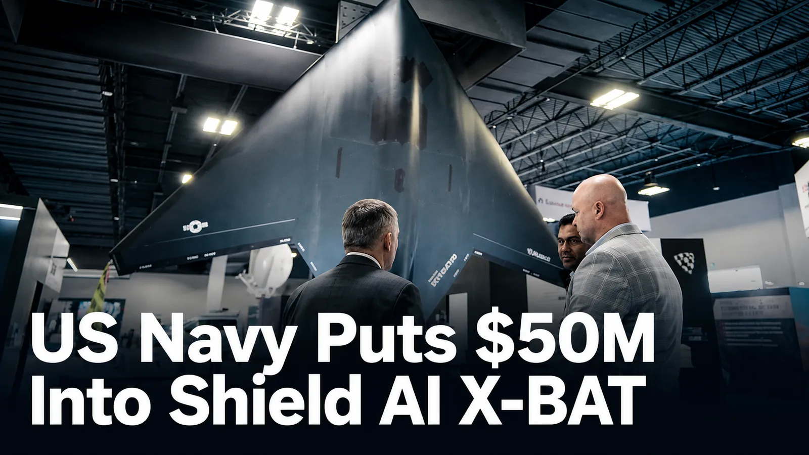 US Navy Puts $50M Into Shield AI X-BAT