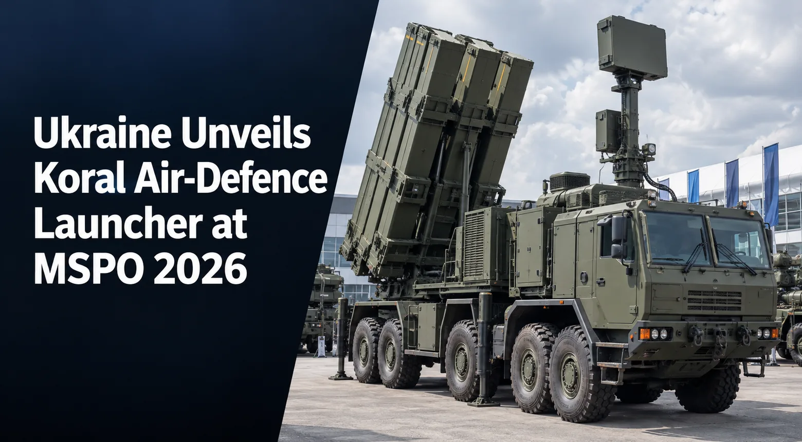 Ukraine Unveils Koral Air-Defence Launcher at MSPO 2026