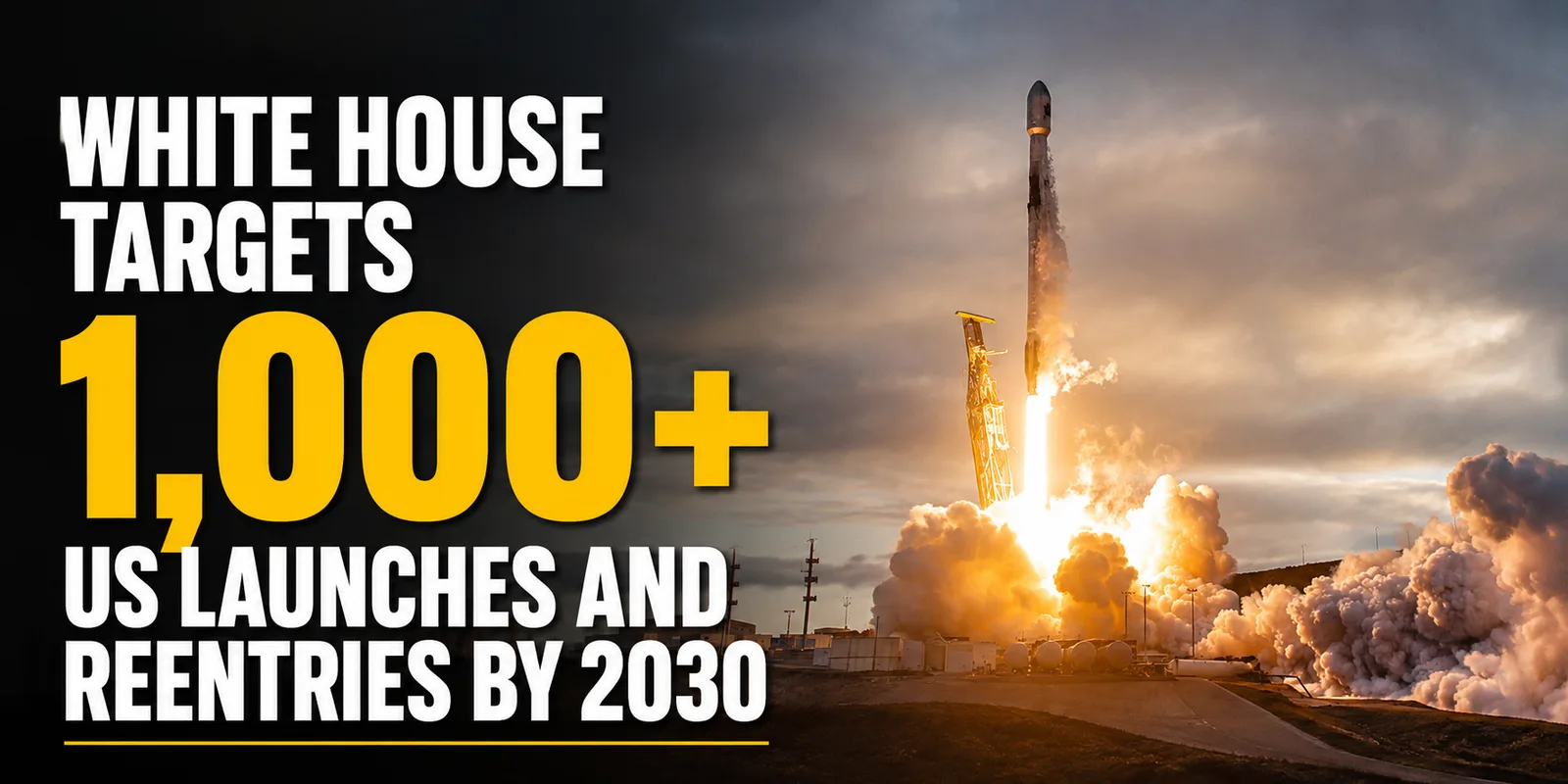 White House Targets 1,000+ US Launches and Reentries by 2030