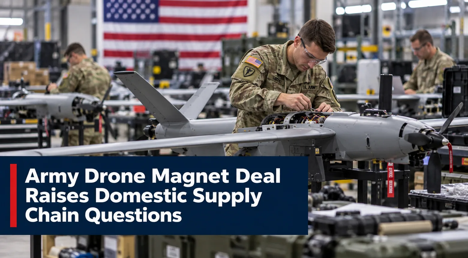 Army Drone Magnet Deal Raises Domestic Supply Chain Questions