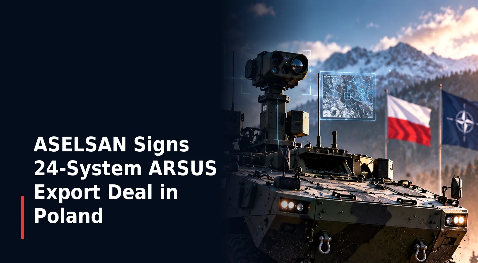 ASELSAN Signs 24-System ARSUS Export Deal in Poland