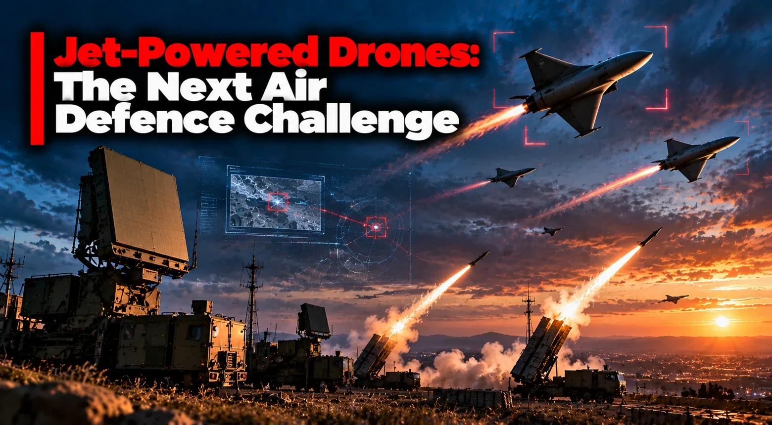 Jet-Powered Drones: The Next Air Defence Challenge