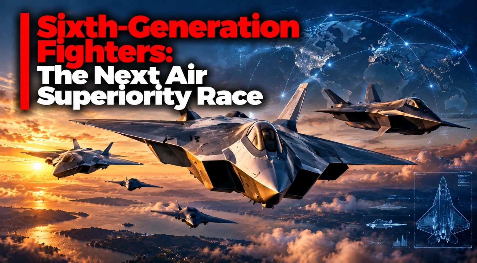 Sixth-Generation Fighters: The Next Air Superiority Race
