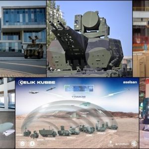 Steel Dome air defense systems including Korkut, Hisar, HAKİM radar network and Roketsan munitions