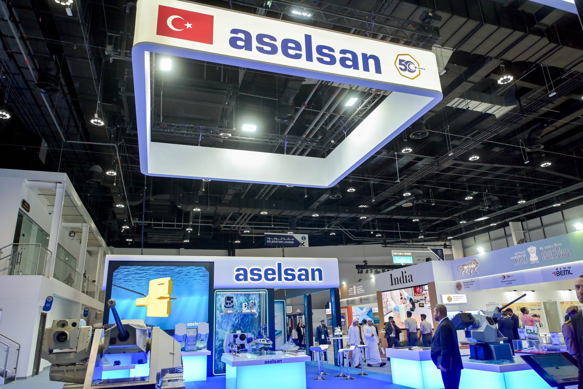 ASELSAN and Pamodzi Group executives signing a technology transfer agreement during President Erdoğan’s South Africa visit.