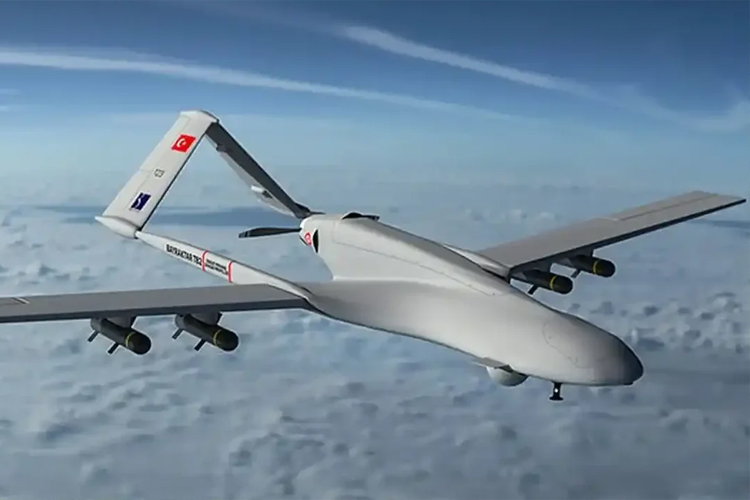 Bayraktar TB2 drone deployed in operational field, showcasing Türkiye’s UAV capabilities