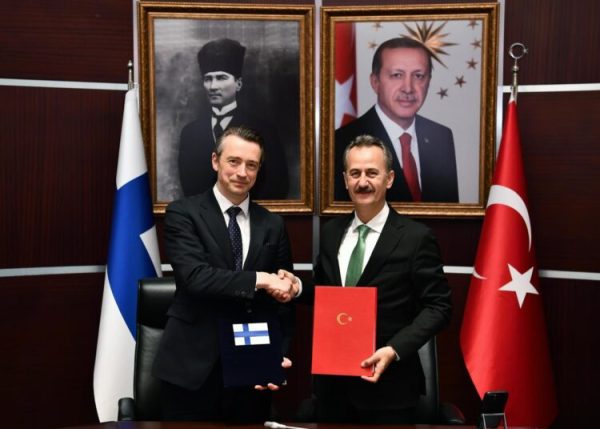 Turkey-Finland defense cooperation signing ceremony June 2025
