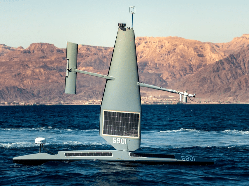Saildrone used in Baltic Sea drone surveillance during NATO operations