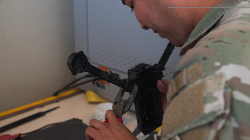 Army 3D-printed parts approval for battlefield repairs
