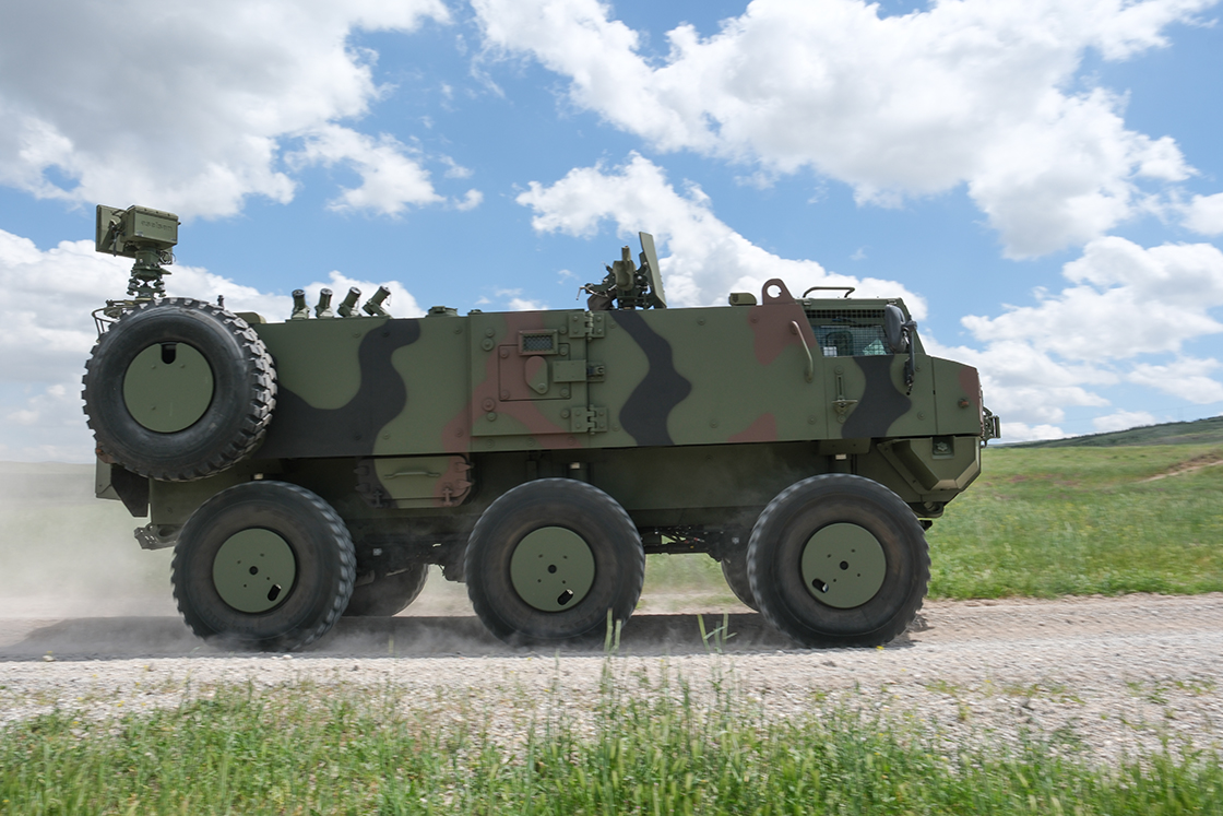 PARS İZCİ 6x6 and 8x8 reconnaissance vehicles enter TSK service