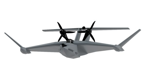 TALAY sea‑skimming WIG combat drone skimming the water surface at low altitude.