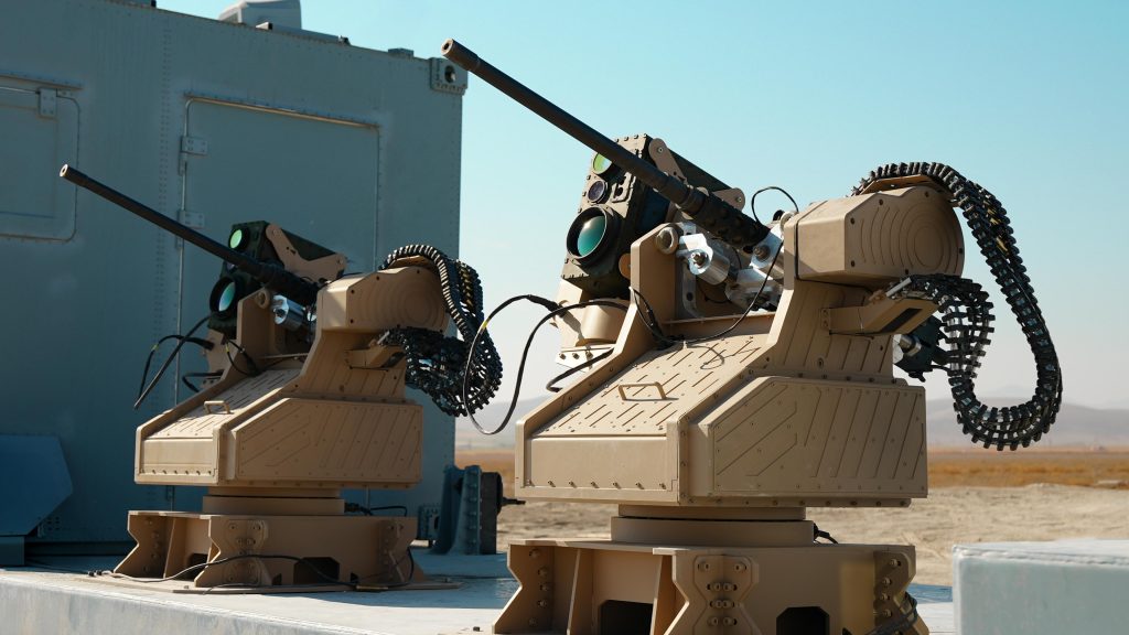 MKE TOLGA short-range air defence system firing sequence during live-fire test