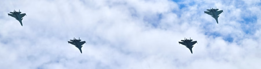 China military parade aviation: J-20 and J-35 in formation over Beijing rehearsals.